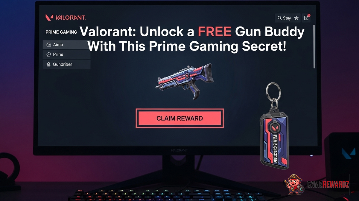 Valorant: Unlock a FREE Gun Buddy With This Prime Gaming Secret!